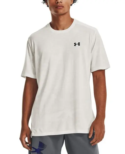 Tech Vent Jacquard SS Gray Mist