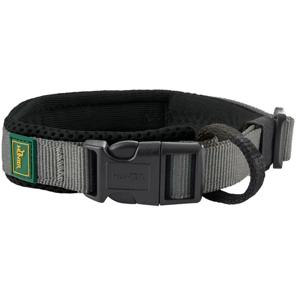 Collar Maldon 45-55/L Black/Grey