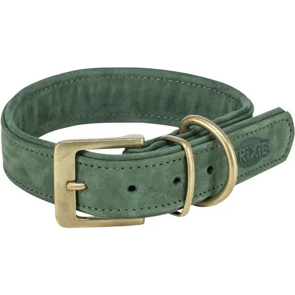 Pure Hundehalsband Lær M 36-43 cm Sage