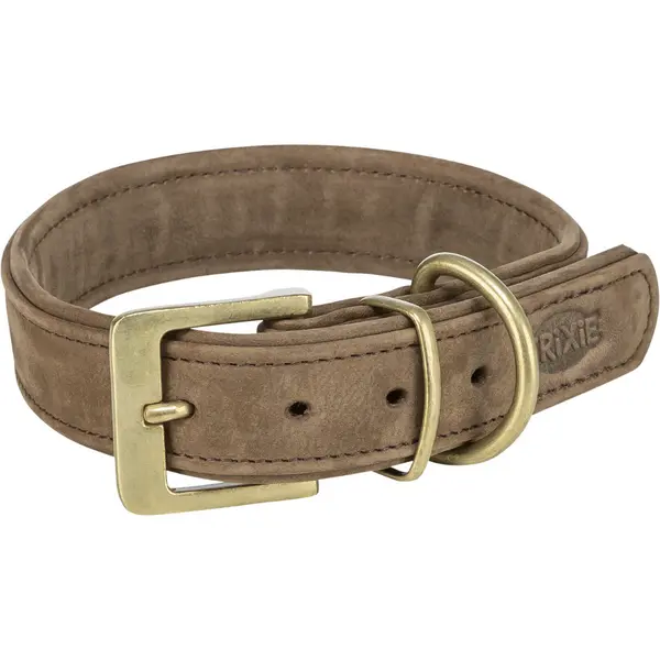 Pure Collar Leather L-XL 52-63 cm Brown