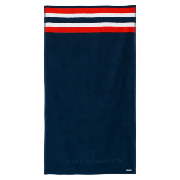 Aqua Beach Towel Faded Navy