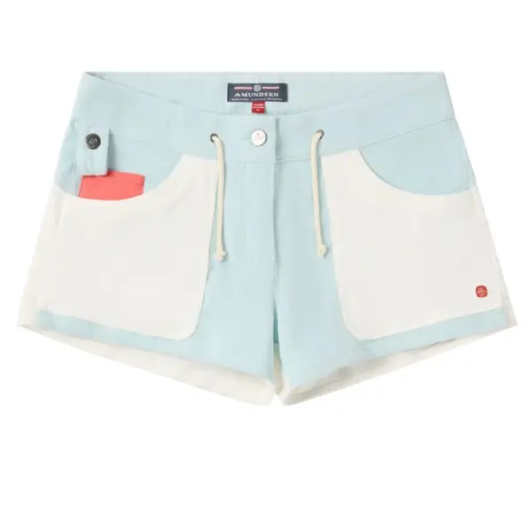 3Incher Concord Shorts Womens Faded Blue Sky/Natural