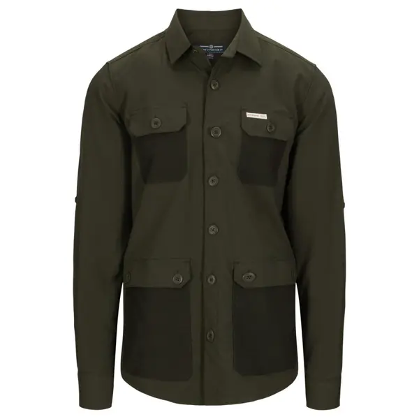 Quattroporte Shirt Mens Spruce Green