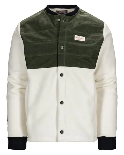 Field Fleece Wool Natural/Green