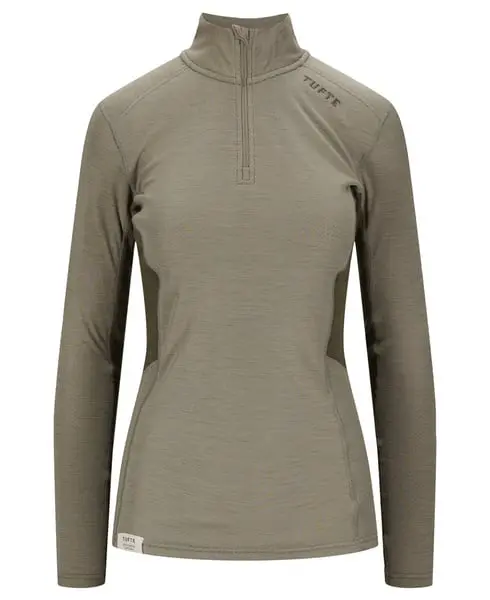 W Polar Half Zip Vetiver/Oliver Night