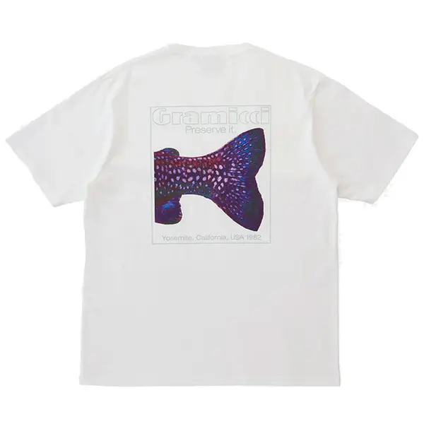 Trouttail Tee White