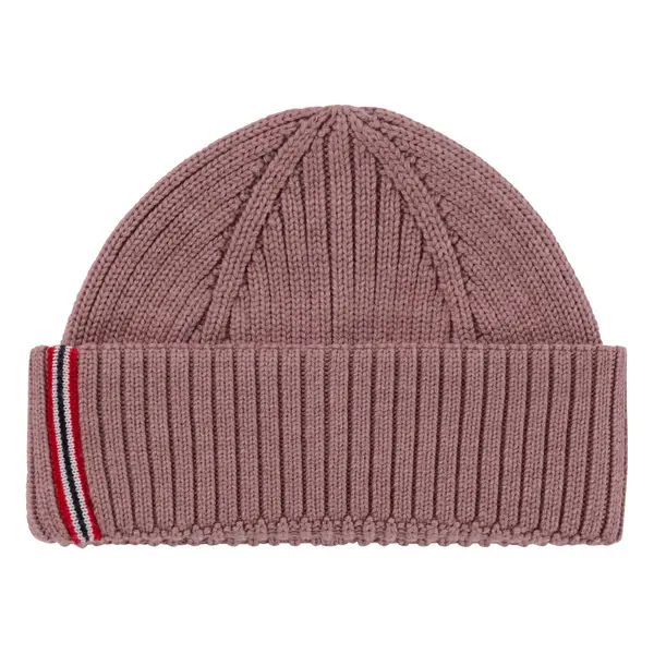 Merino Beanie Peony Pink