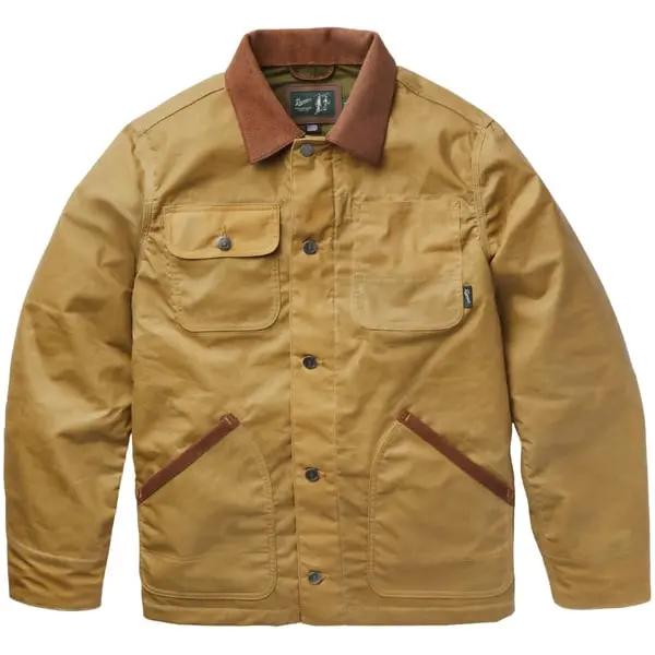 M's Shipyard Waxed Jacket Tan/Bison