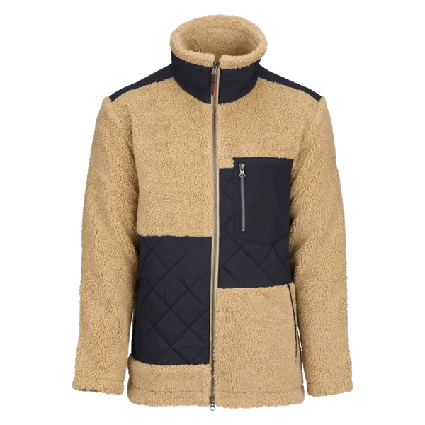 Osaka Pile Jacket Navy/Sand