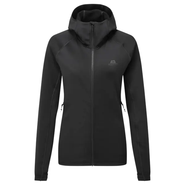 Jorasses Hooded Womens Jacket Black