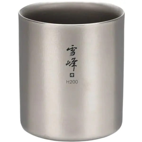 Titanium Double Wall H200 Stacking Mug