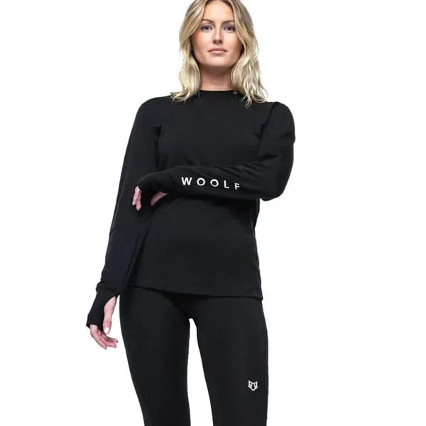 W's Nibbi Performance Ls Black
