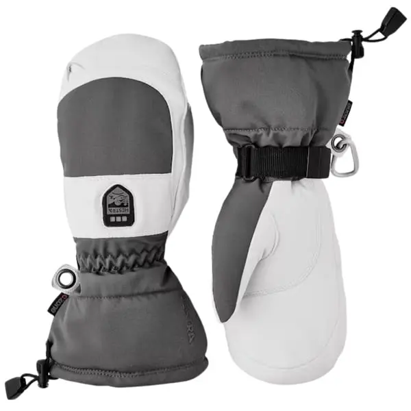 Heater Gauntlet Mitt Grey/Offwhite