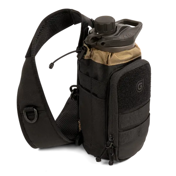 Mission Bottle Sling Covert Black