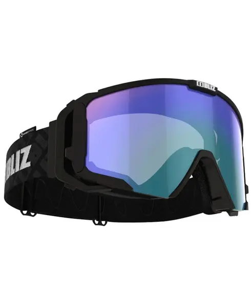 Switch Nano Optics Matt Svart Brun med Blå Multi