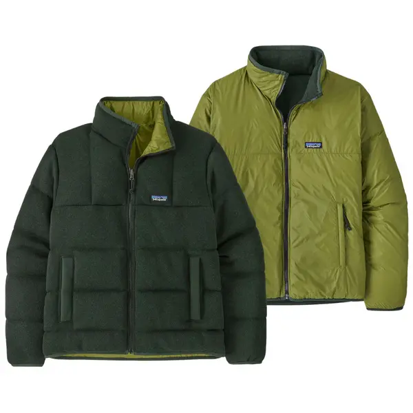 M's Reversible Down Better Sweater Old Growth Green