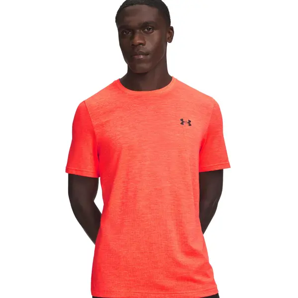 UA Vanish Elite Seamless SS Venom Red