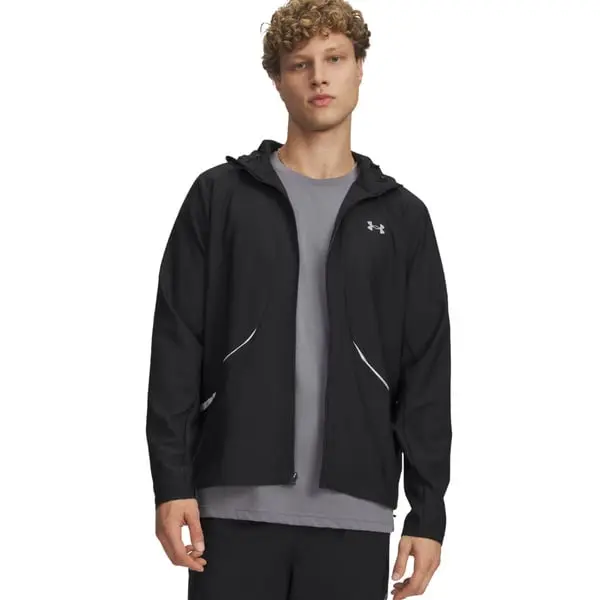 UA Unstoppable Woven M's Jacket Black