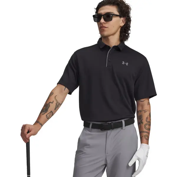 UA Tech M's Polo Black