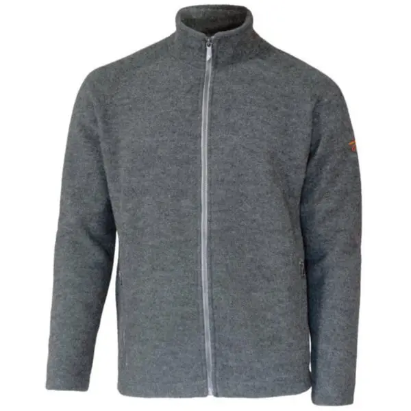 Danny Full Zip Grey