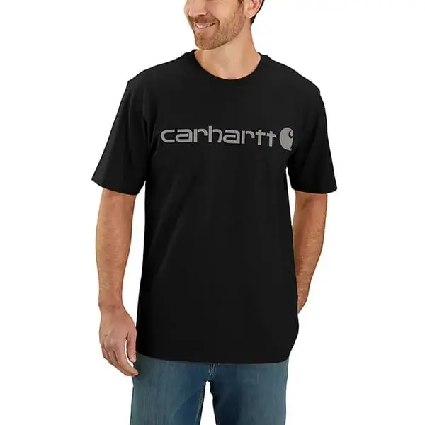 M's Dearborn Relaxed Logo T-Shirt Black/Gray