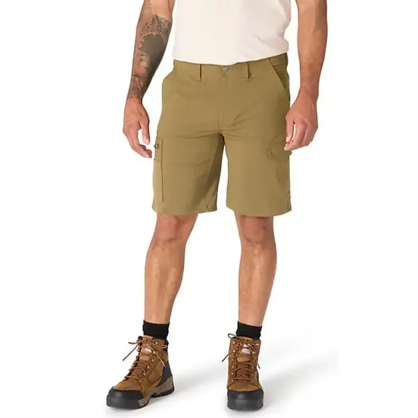 M's Relaxed 10" Carhartt Force™ Ripstop Cargo Short Sandstone