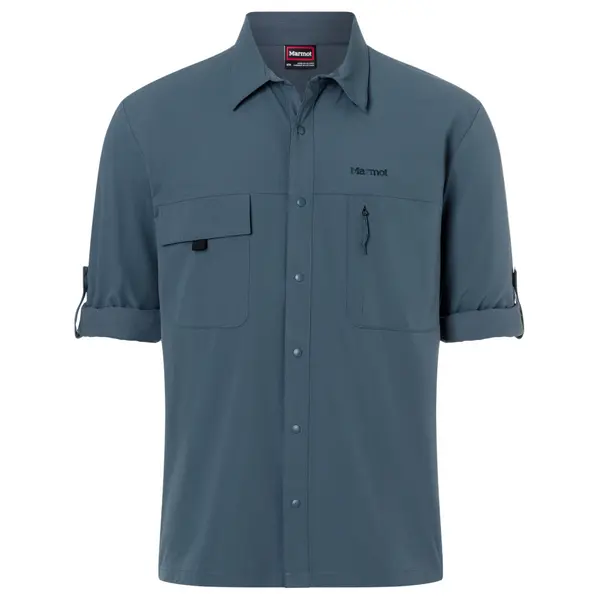 M's Airexchange Upf 40 Overshirt Thunderhead