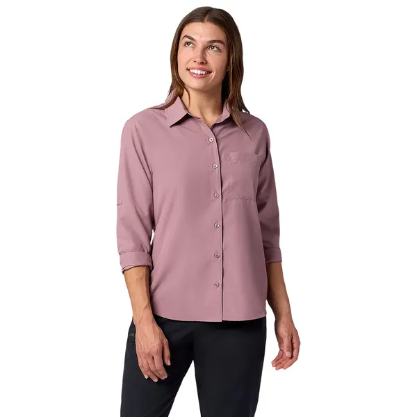 W's Airexchange Upf 40 Ls Shirt Light Mauve