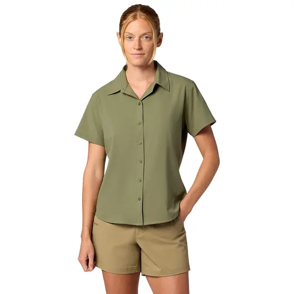 W's Airexchange Ss Shirt Olive Grove