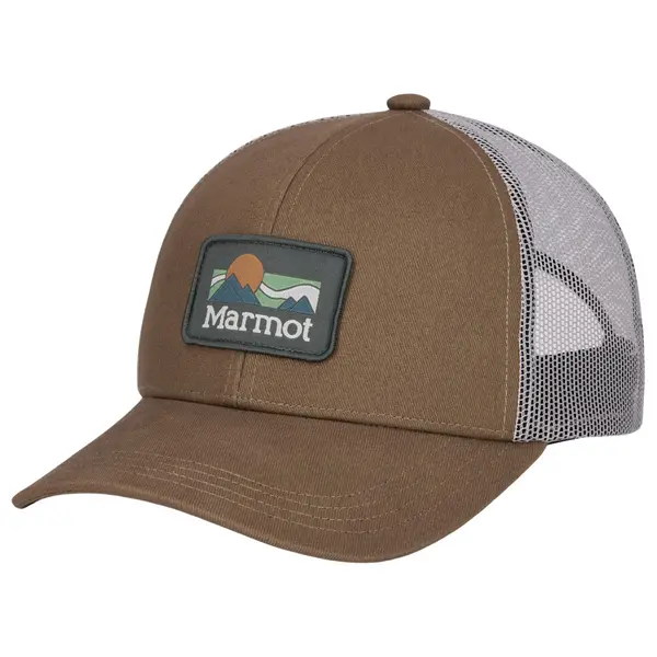Retro Trucker Hat Olive Grove