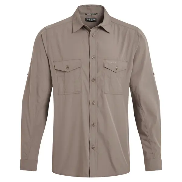 M's Kiwi Ii Long Sleeved Shirt Pebble