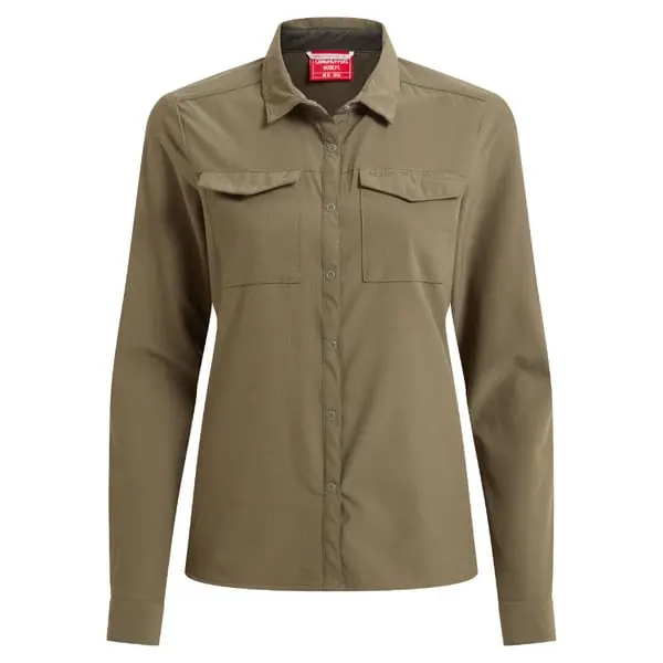 W's Nosilife Pro Long Sleeved Shirt Iii Wild Olive