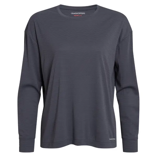 W's Nosilife Solarshield+ Long Sleeved T-Shirt Anthracite