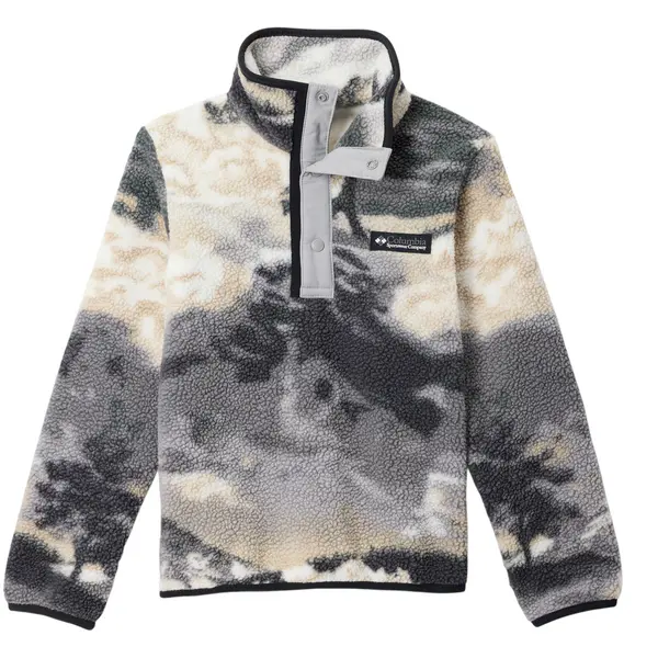 Helvetia™ Ii Printed Half Snap Fleece Shark Dreaming, Columbia Grey