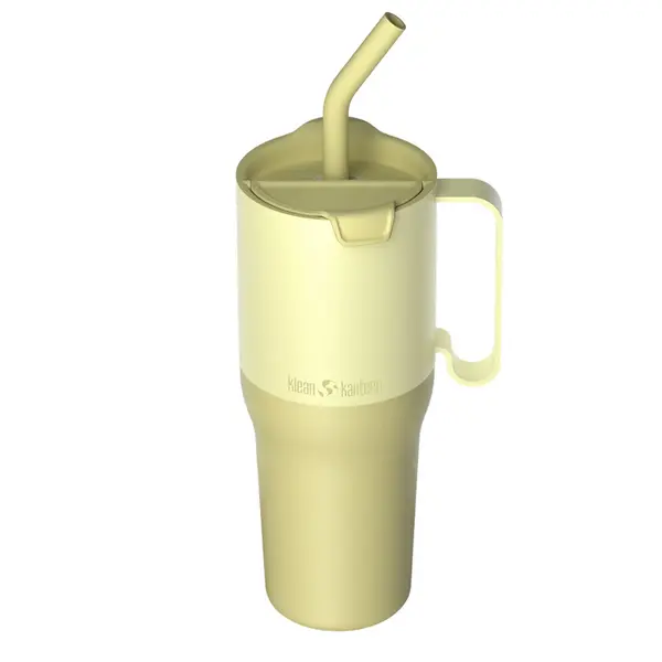 Rise Tumbler 1064Ml (W/Straw & Flip Lid) Wax Yellow