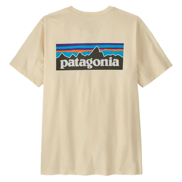 M's P-6 Logo T-Shirt Undyed Natural