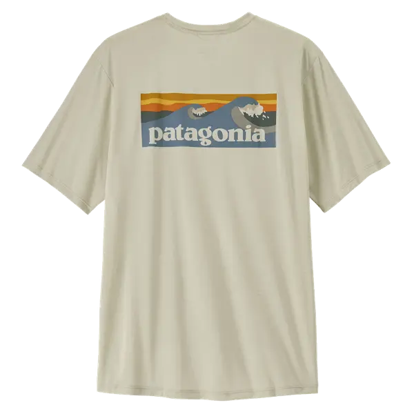 M's Cap Cool Daily Shirt - Boardshort Logo Dyno White