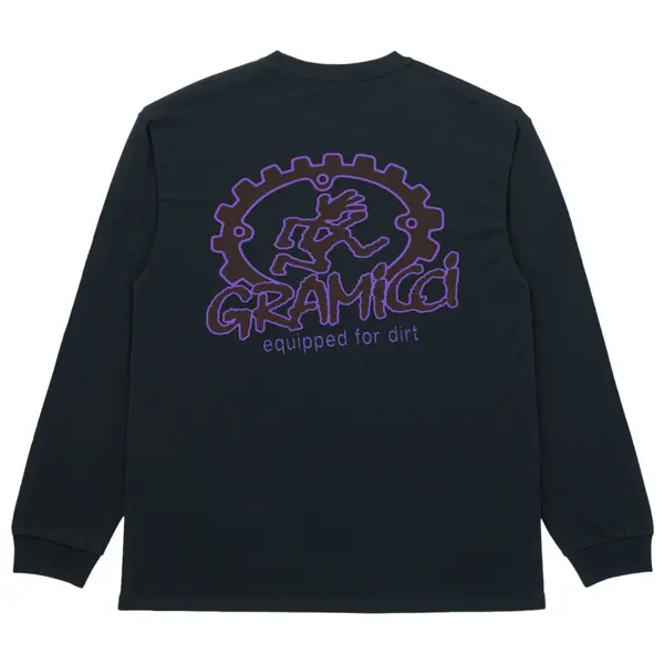 Equipped For Dirt L/S Tee Vintage Black