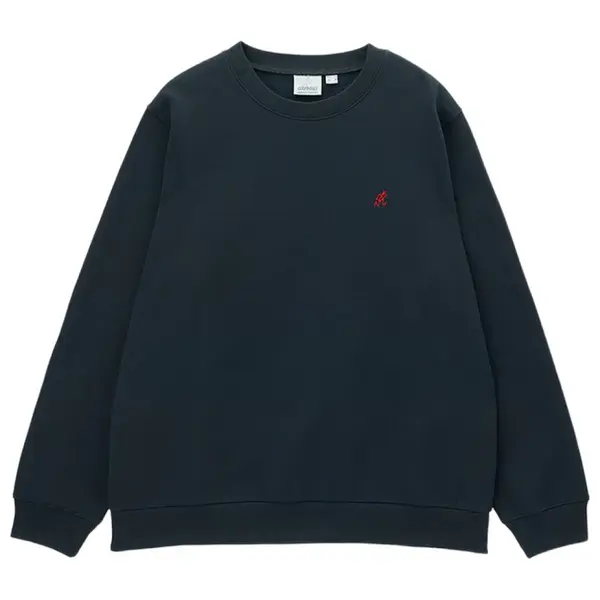 One Point Crew Sweatshirt Vintage Black