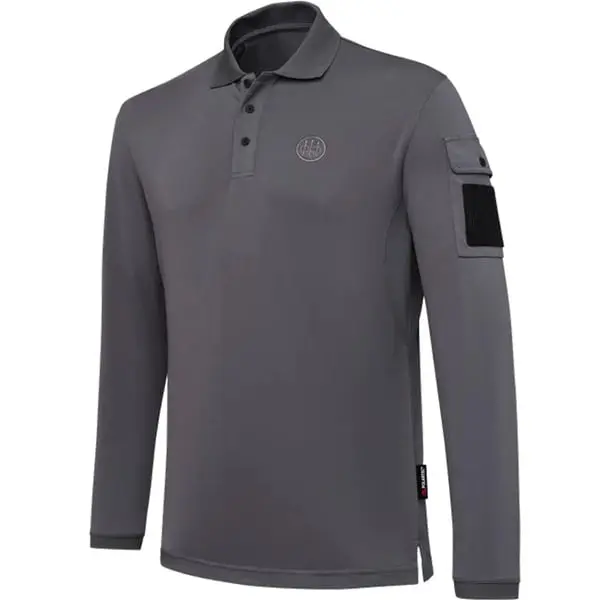 Miller Polo Long Sleeves Smoked Pearl