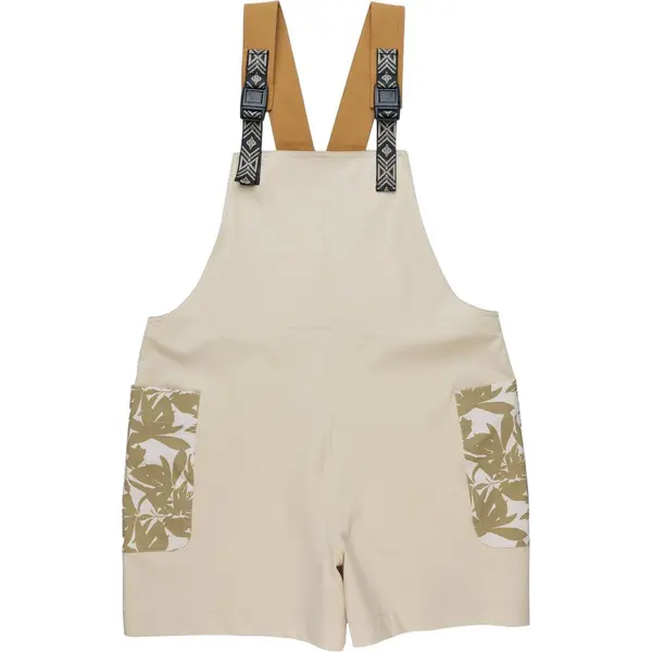 W's Montanita Jumper Shorts Beige Palm