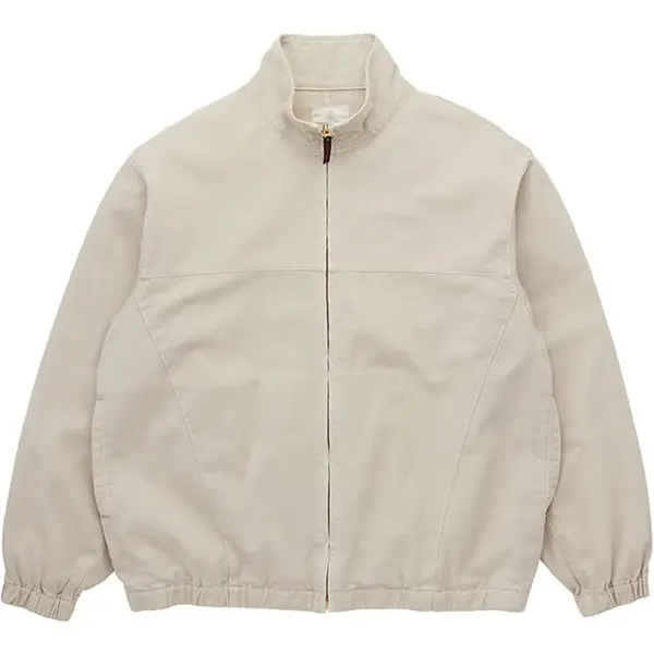 Twill-Around Jacket Sand Pigment