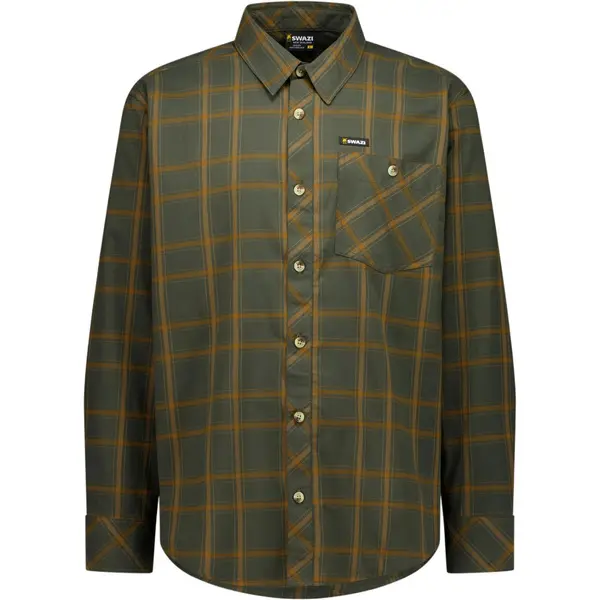 M's Fairlie Shirt Olive / Orange