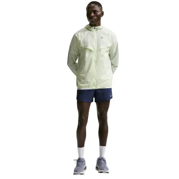 M's Stride Dri-Fit 5" Brief-Lined Running Shorts Midnight Navy/Reflective Silv