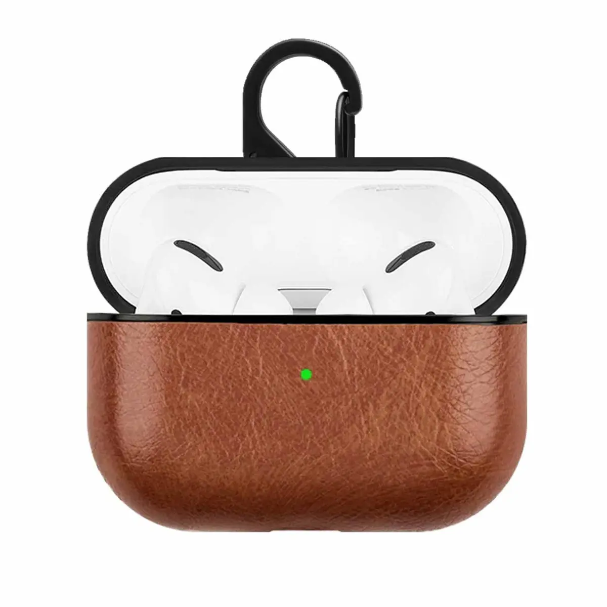 Brune eple airpods pro veske saken beskyttelsessak