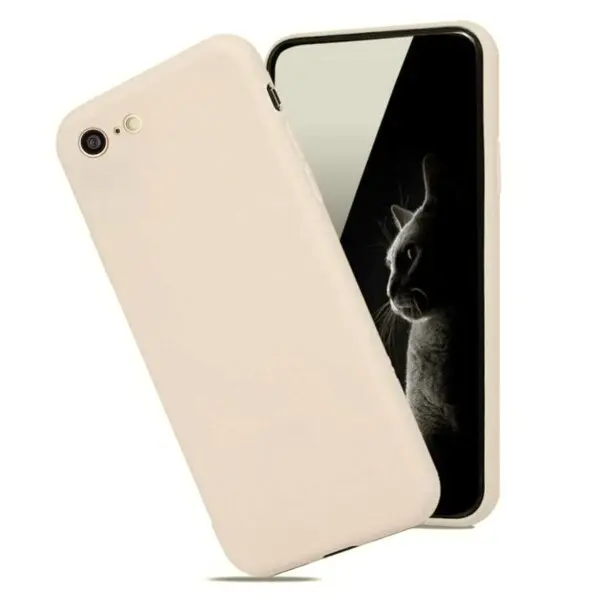 Tynn iPhone 6/7/8/Se Shell Mobile Shell 1MM TPU Beige