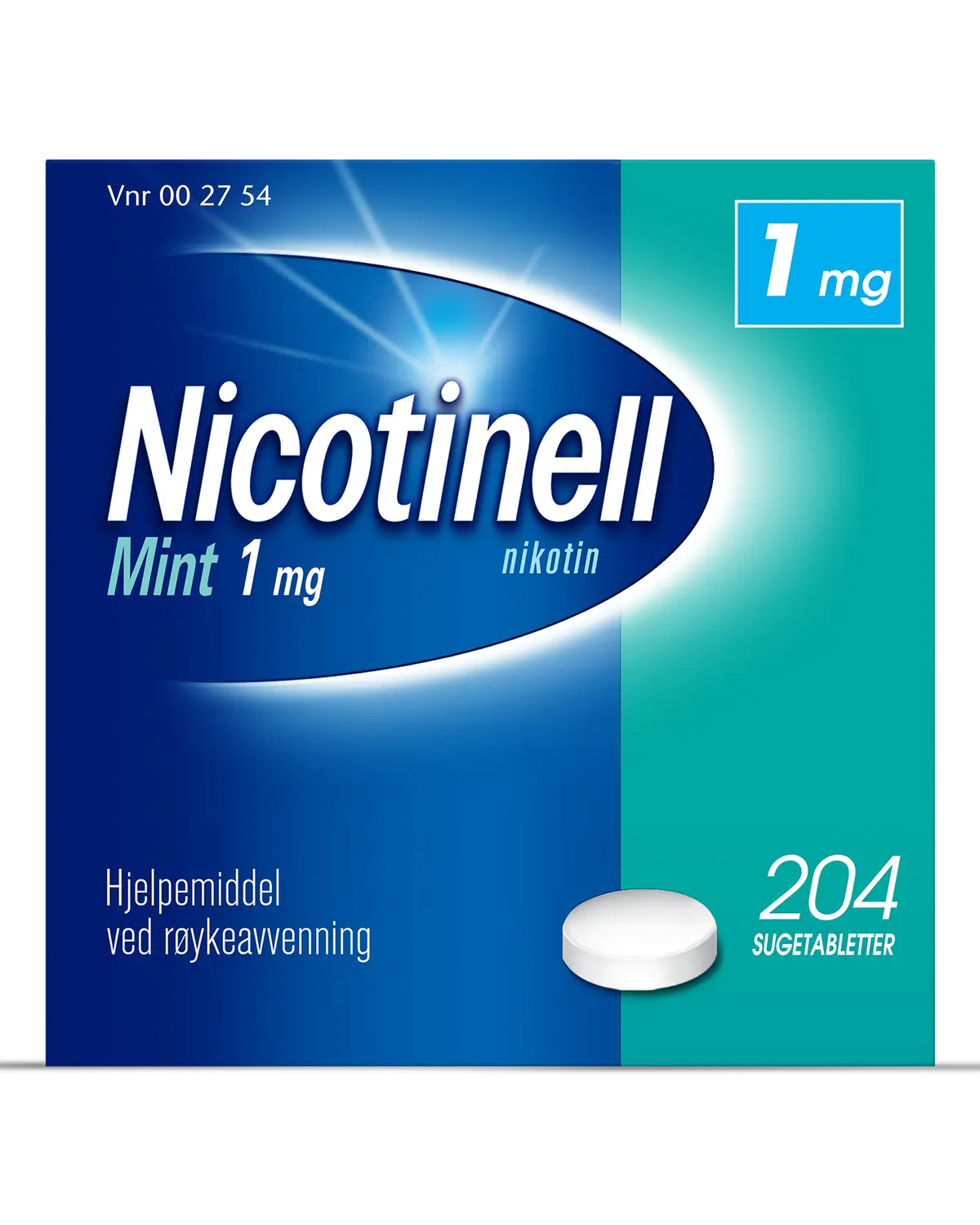1 mg sugetabletter mint
