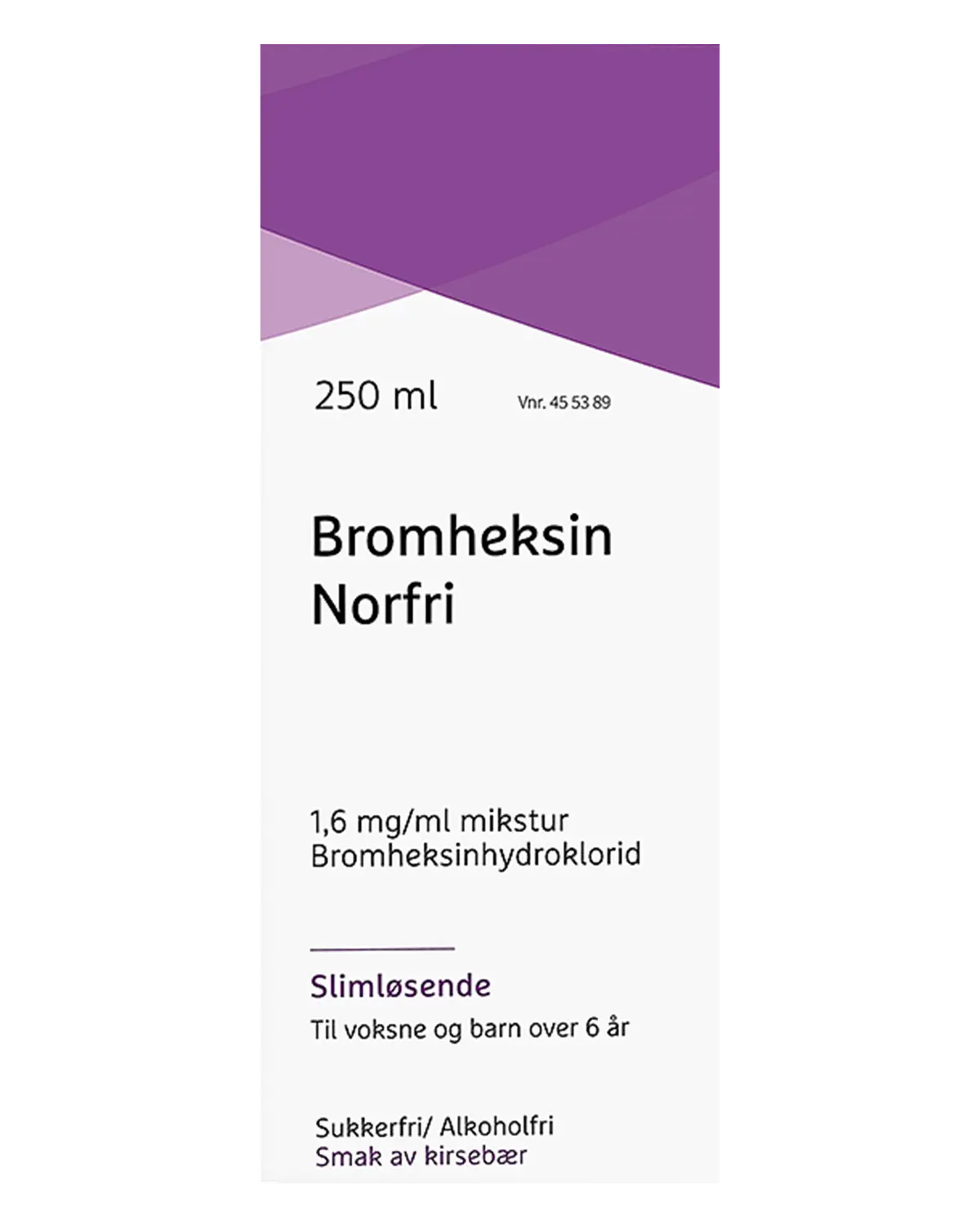 Bromheksin  1,6 mg/ml mikstur