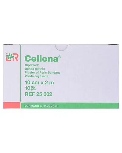 Cellona gipsbind rull klinikkpakke 10cmx2m 2x5 stk