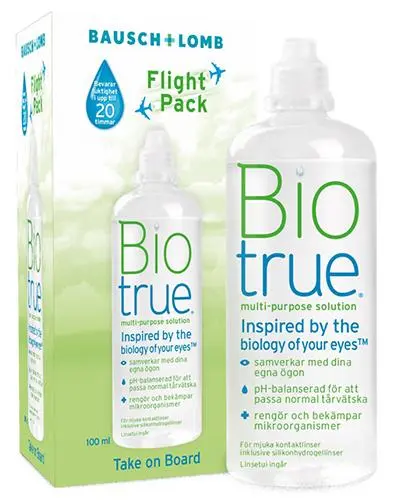 Biotrue Multi-Purpose Solution linsevæske reise 100 ml